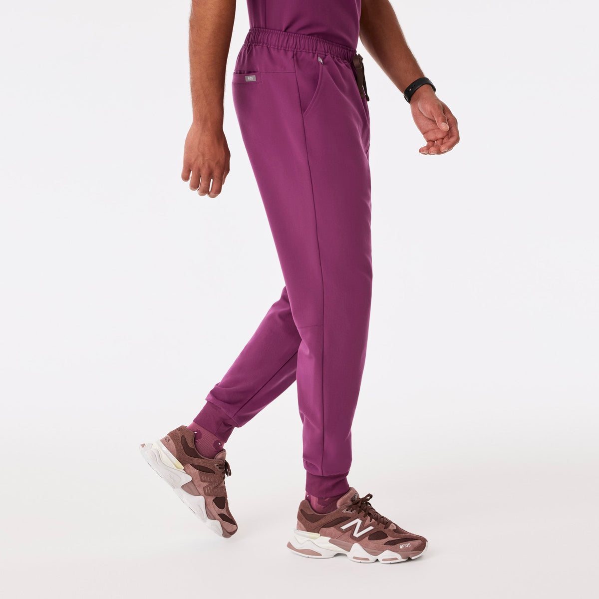 Tansen Jogger Scrub Pant™ - Dark Açaí