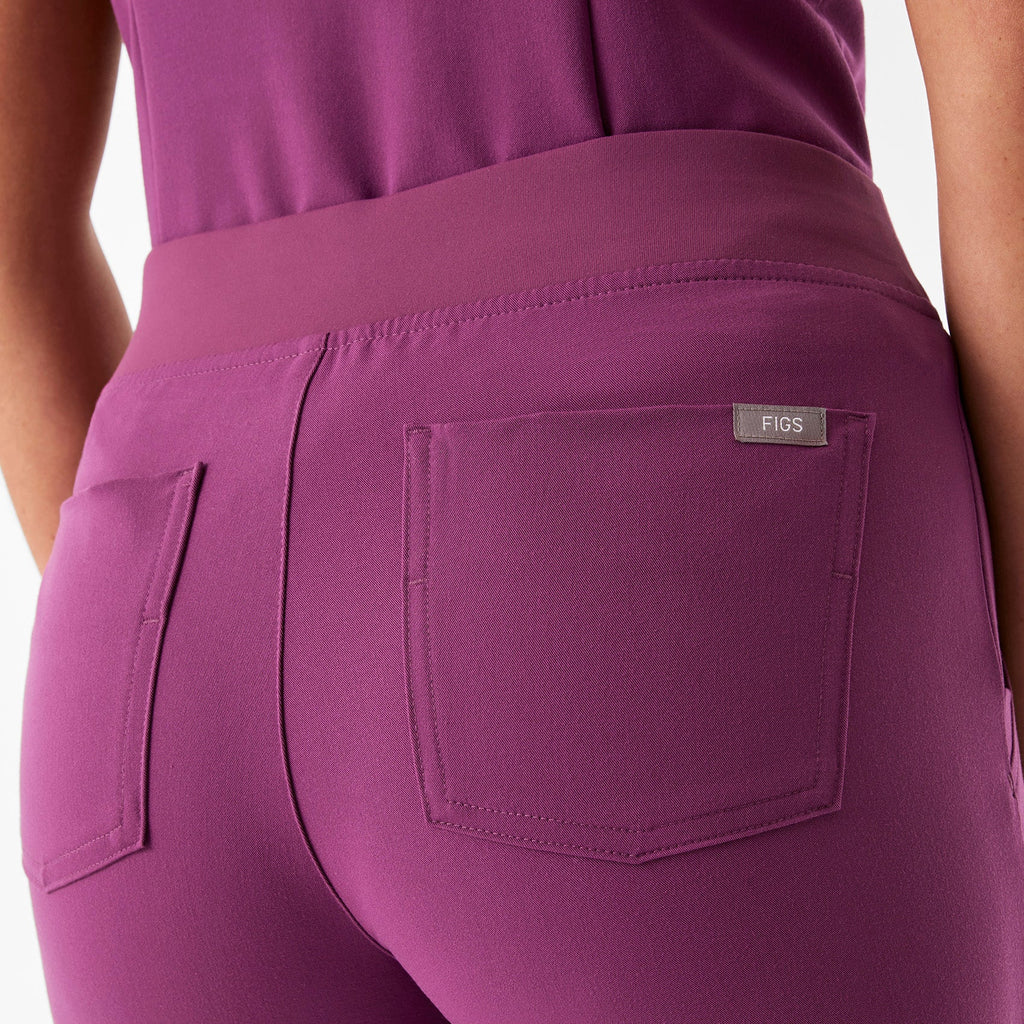Zamora Jogger Scrub Pant™ - Dark Açaí