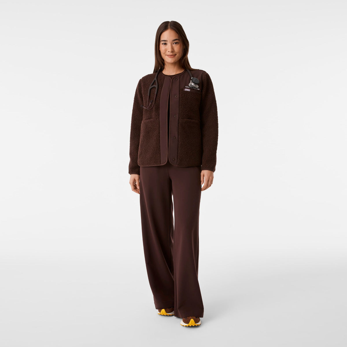 Bouclé Jacket - Espresso