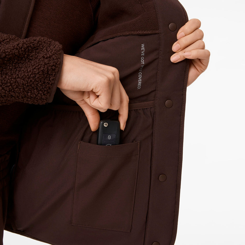 Bouclé Jacket - Espresso