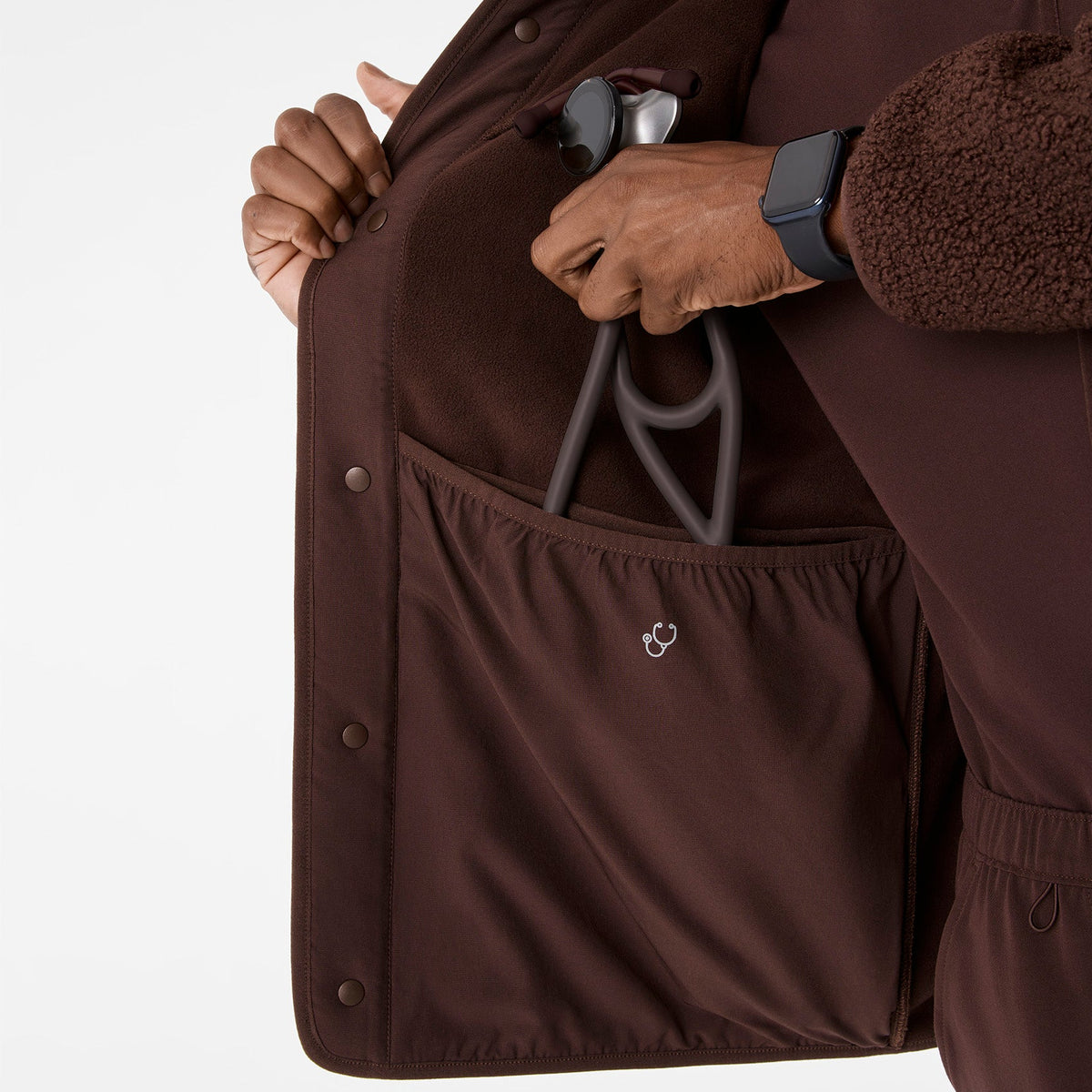 Bouclé Jacket - Espresso