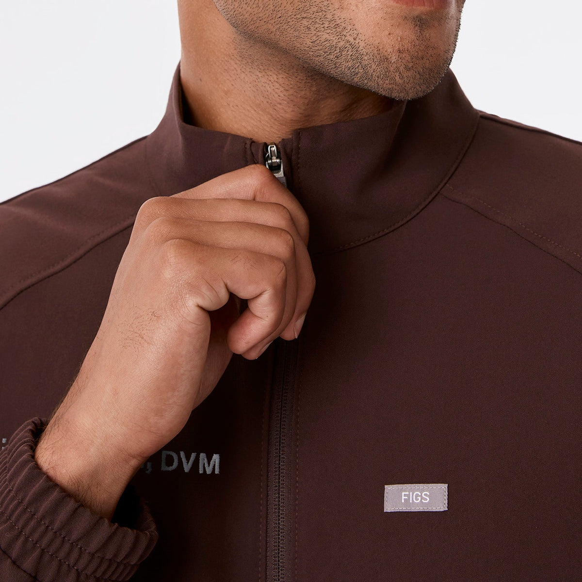 Cobaki Scrub Jacket - Espresso