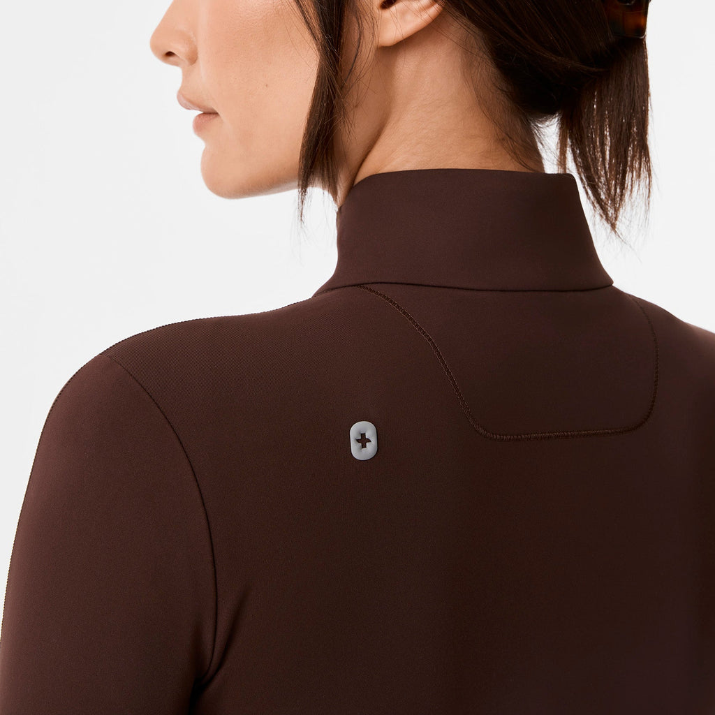 ContourKnit Scrub Jacket™ - Espresso
