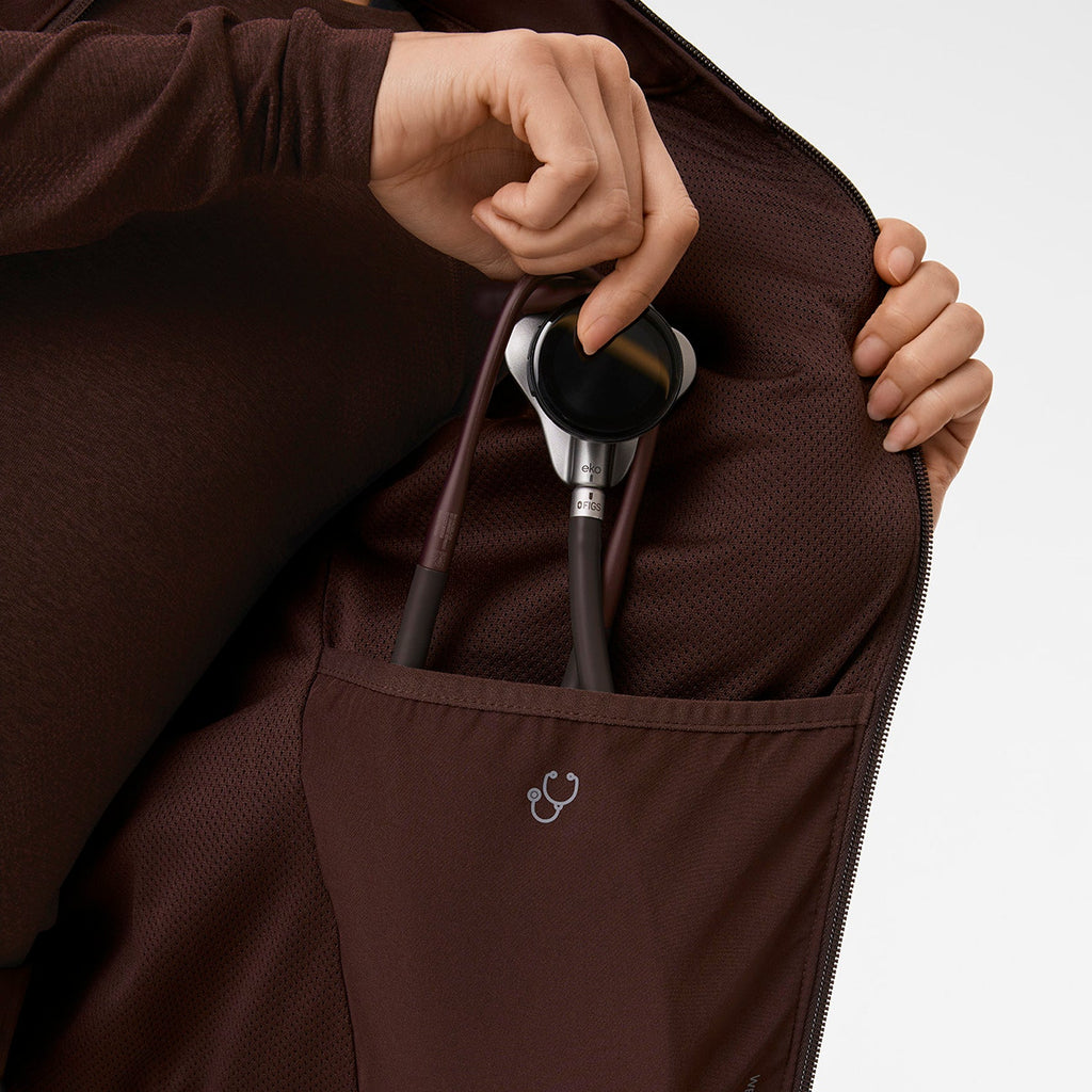 Sydney Scrub Vest - Espresso