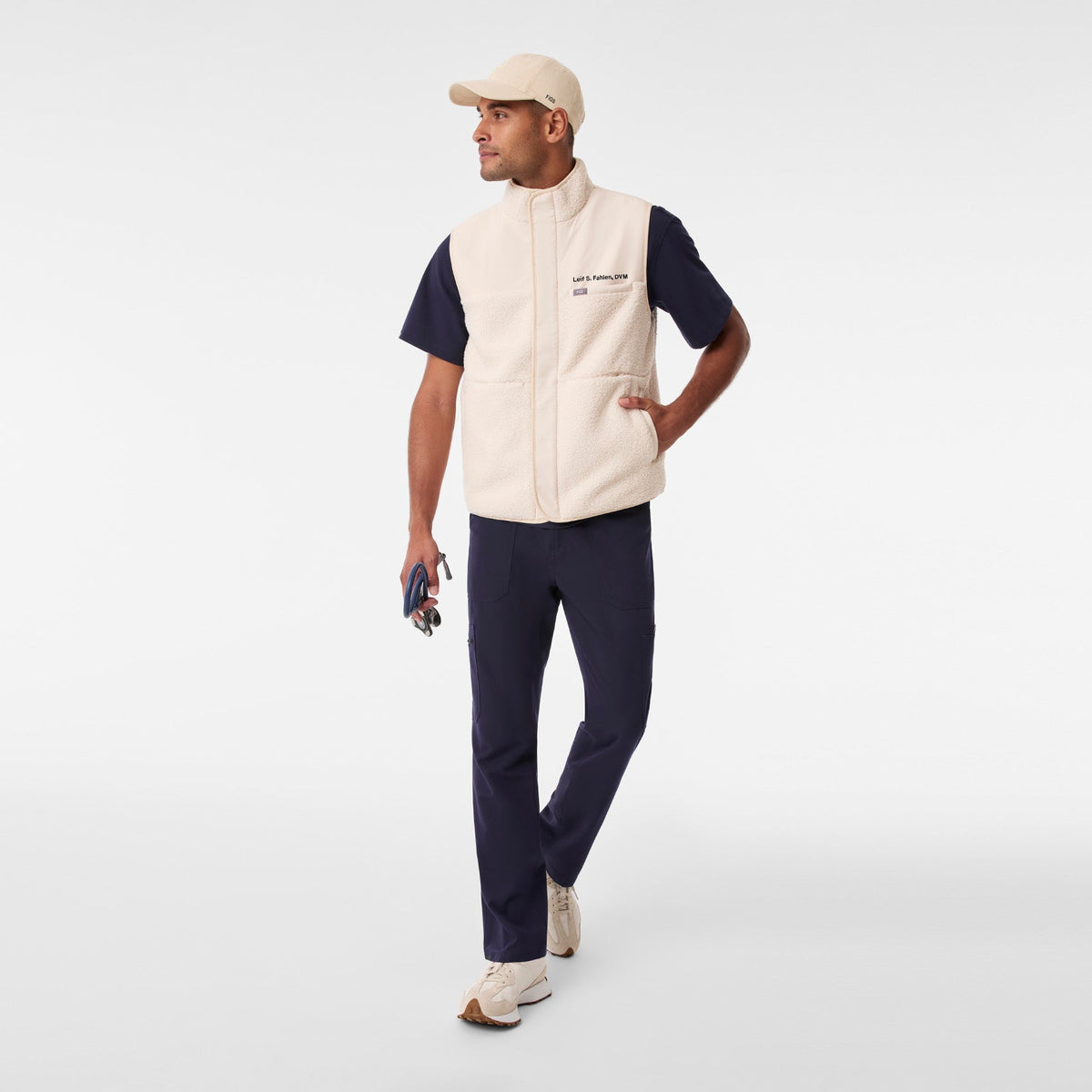FIGS Baseball Hat - Oat Milk