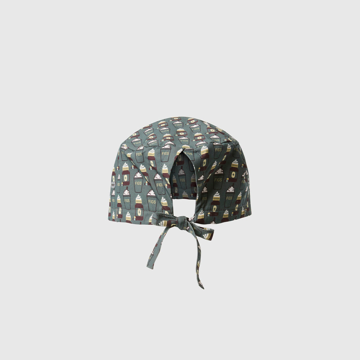 FIGS Scrub Cap With Buttonholes - Bonsai