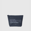 FIGS Canvas Pouch - Dark Harbor