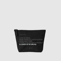 FIGS Canvas Pouch - Black