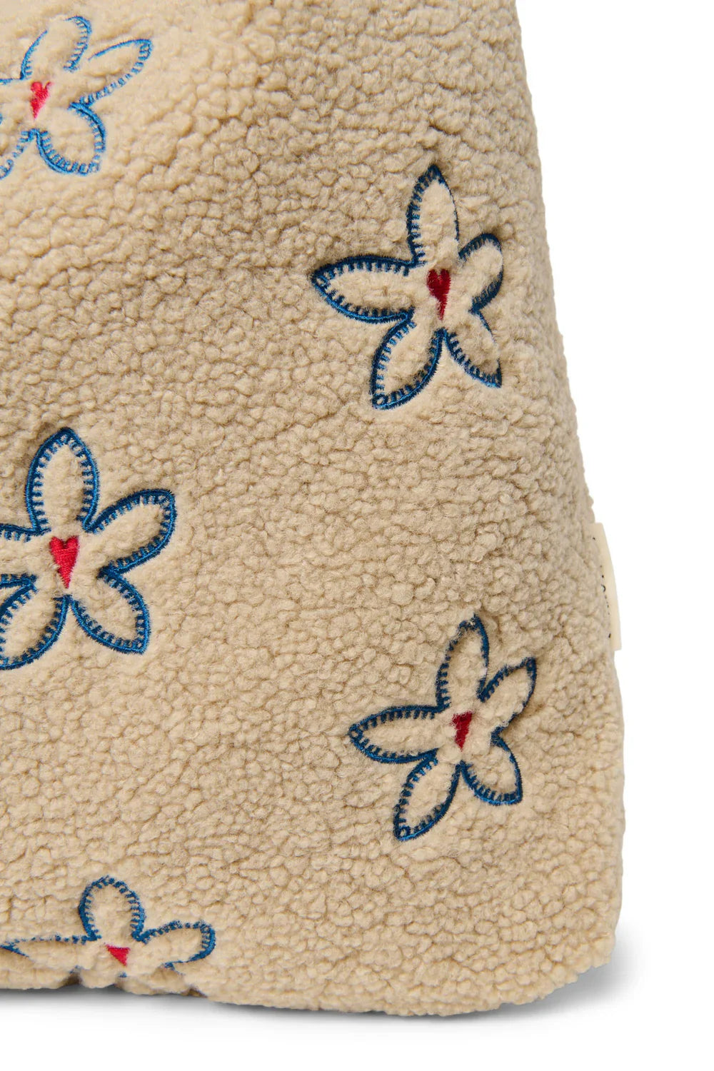Ecru Blumenherz Teddy Mama Tasche