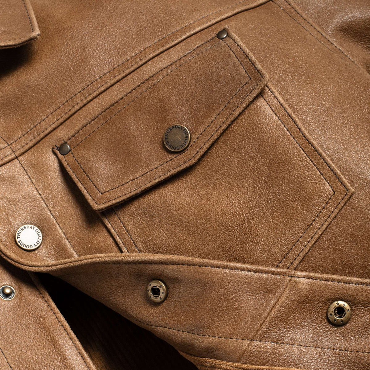 Roughout Cruiser Jacket | Natural