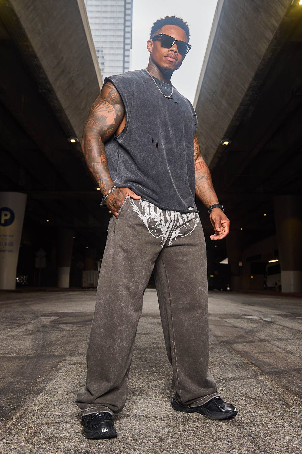2079 - Pantalon de jogging Dark Wave