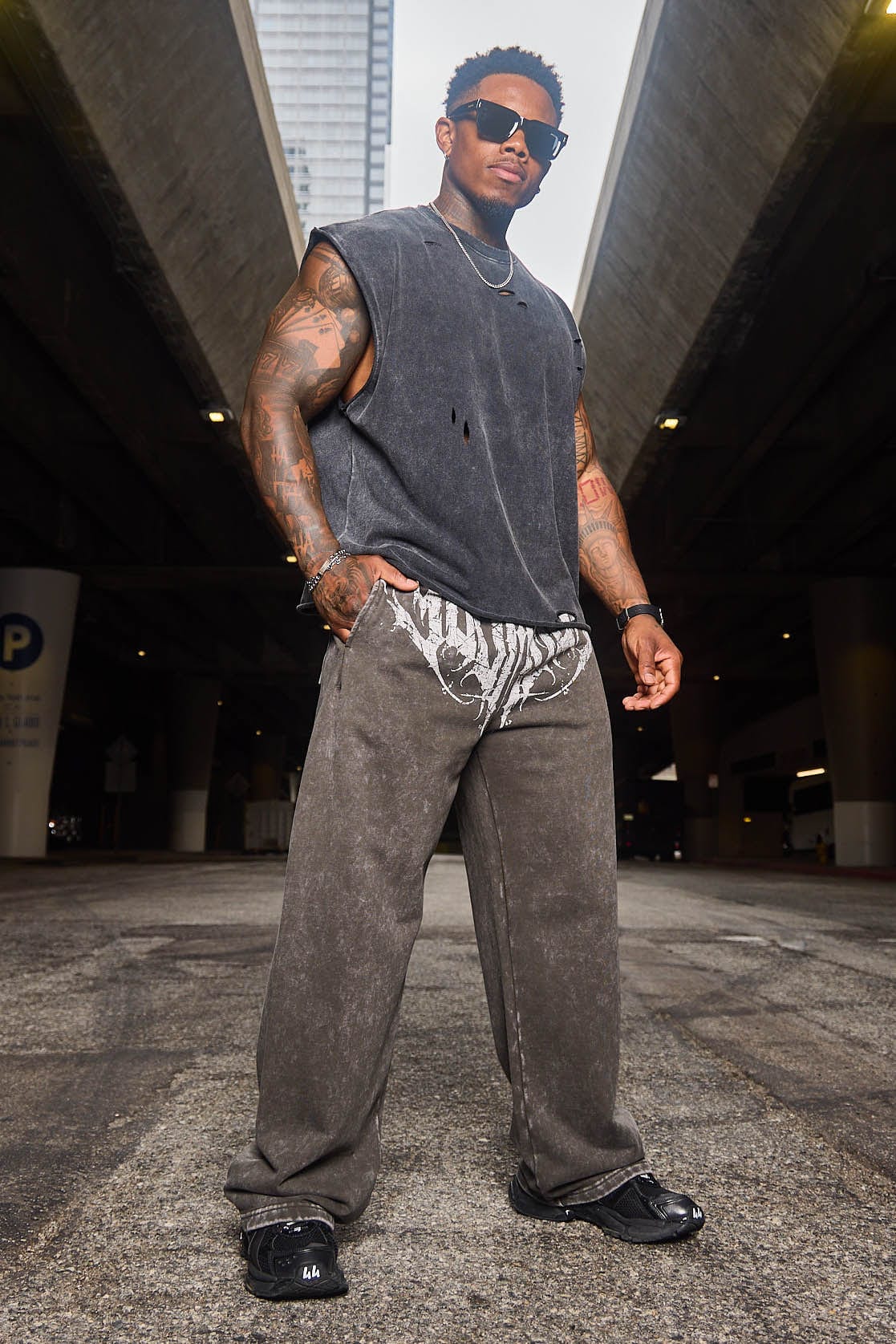 2079 - Pantalon de jogging Dark Wave
