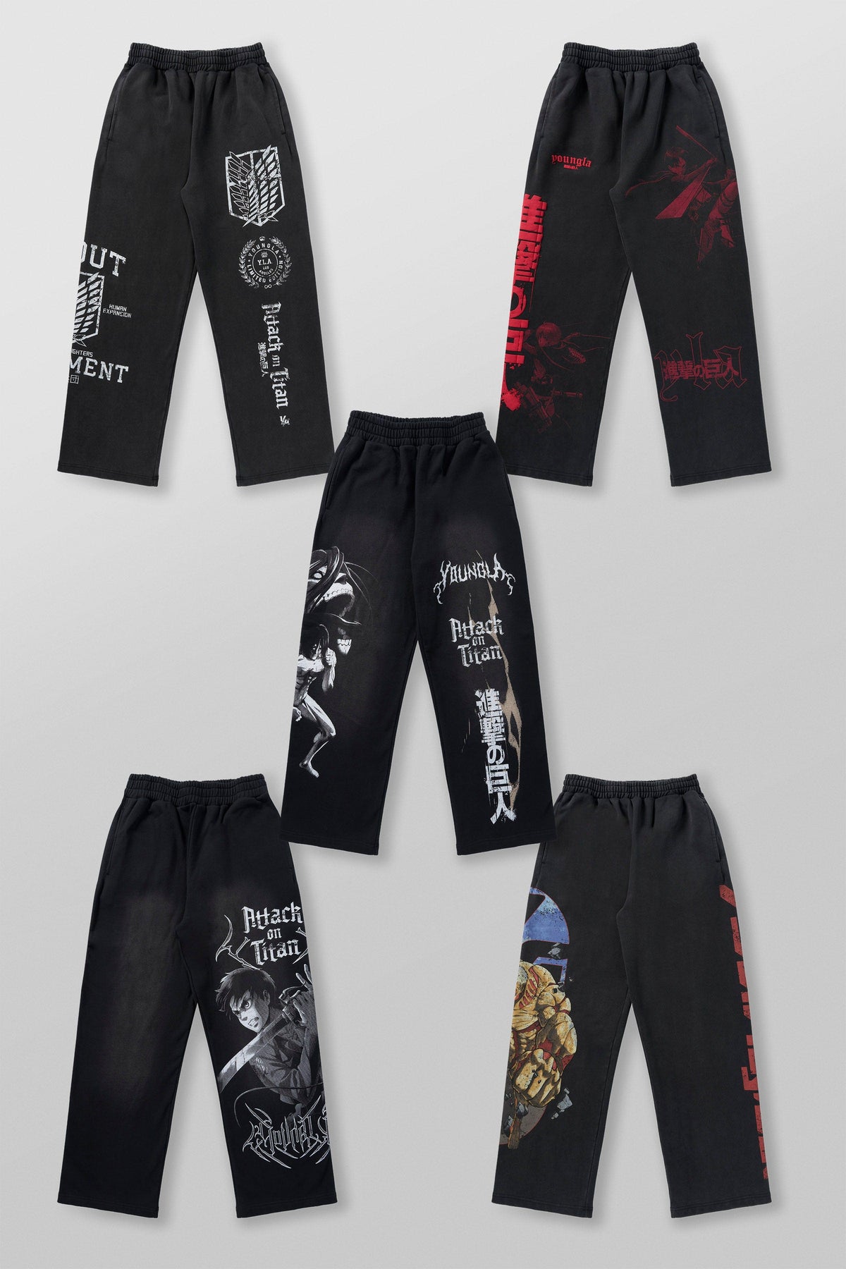 2128 - Joggers Baggy AOT© x YLA