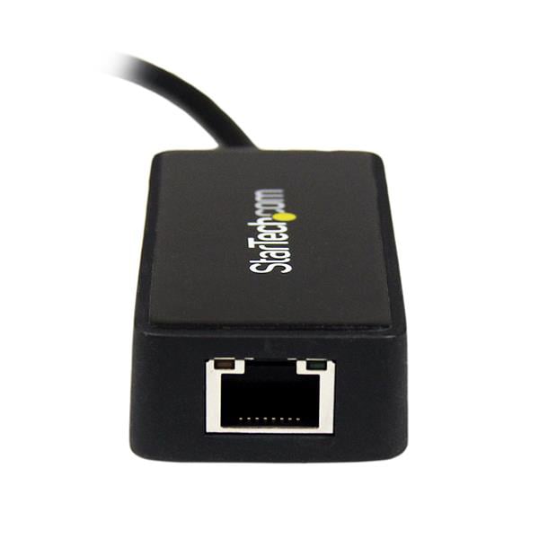 StarTech Black USB 3.0 To Gigabit Ethernet Adapter  - USB31000SPTB - image 3