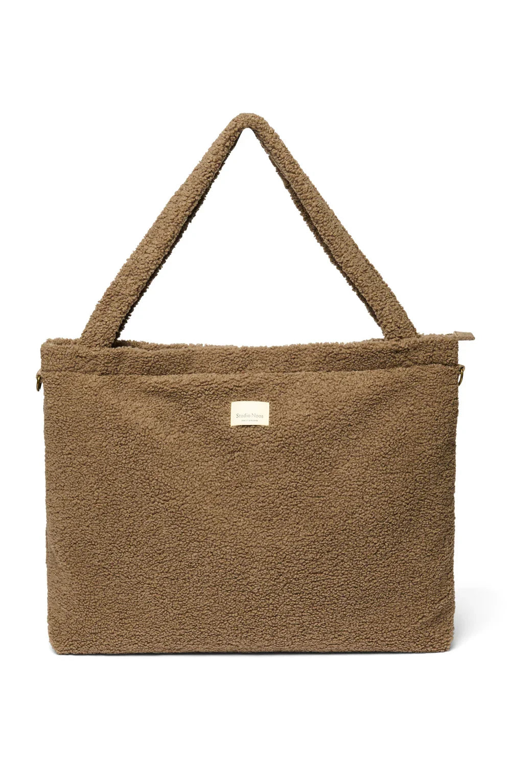 Brown Hearts Teddy Diaper Bag