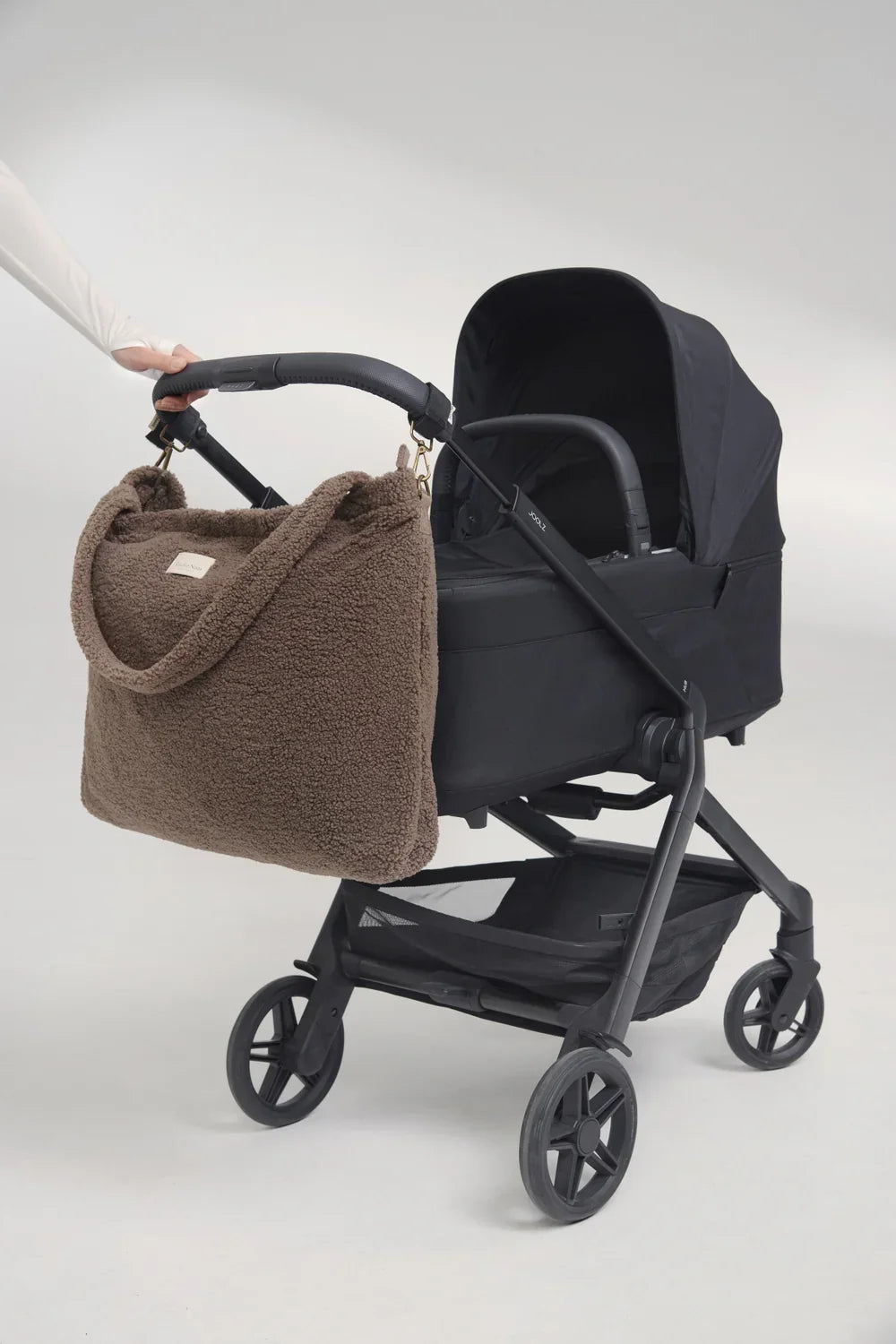 Wickeltasche Ecru Teddy