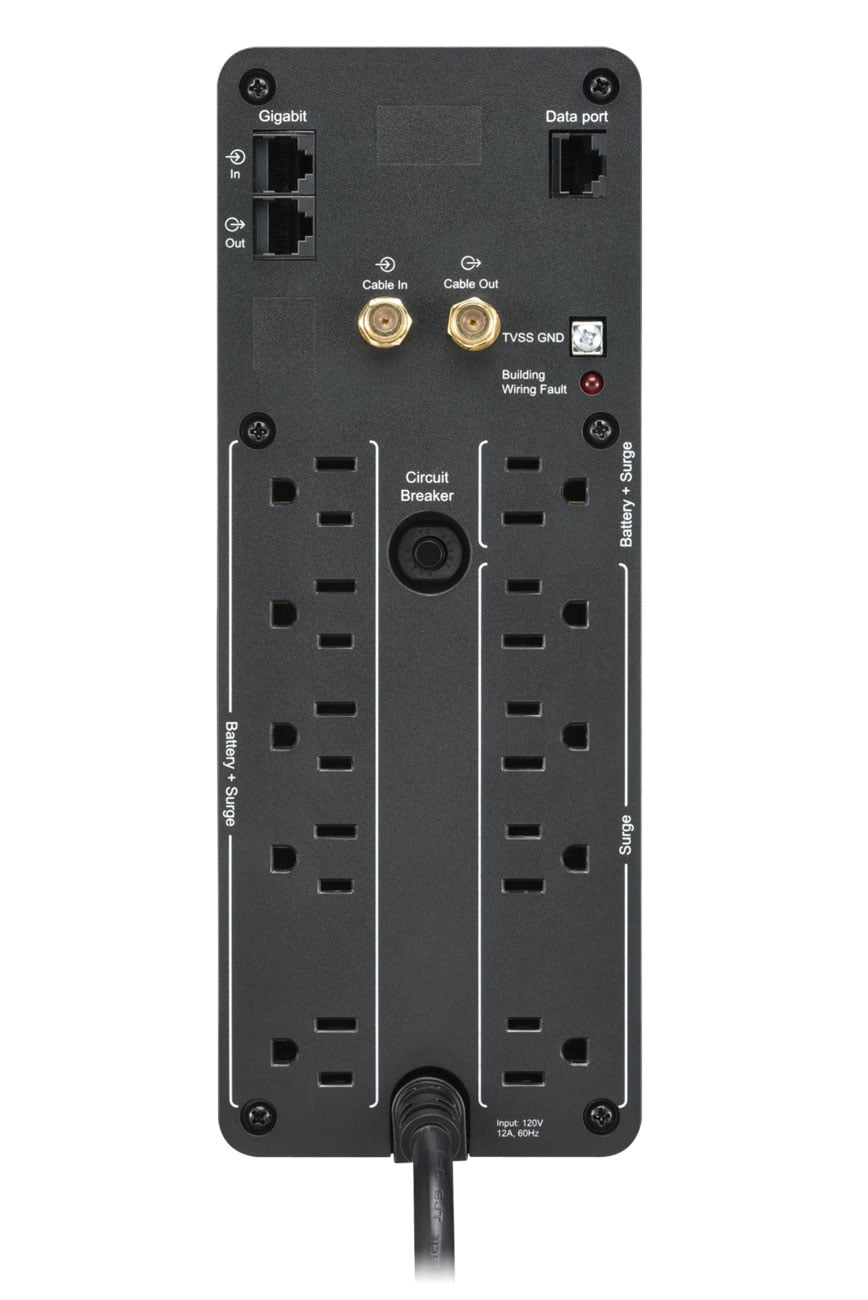 APC Back-UPS Pro BR 1000VA Battery Backup And Surge Protector - BR1000MS - image 2