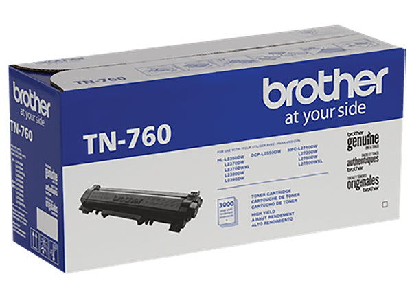 Brother High-Yield Black Ink Toner - TN760 - image 4
