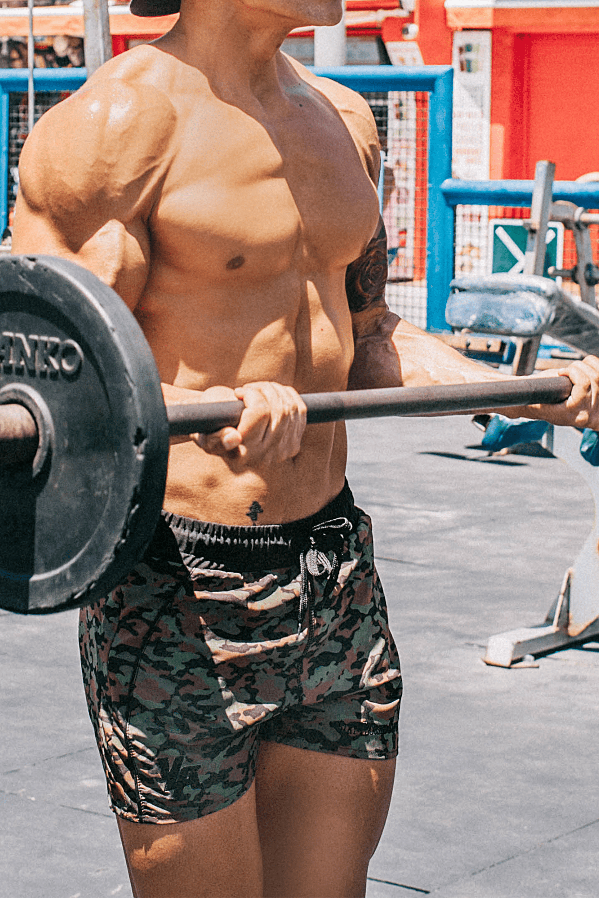101 mini-shorts de musculation