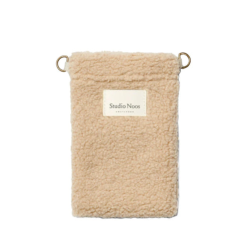 Black Teddy Phone Bag