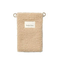 Ecru Teddy-Handytasche