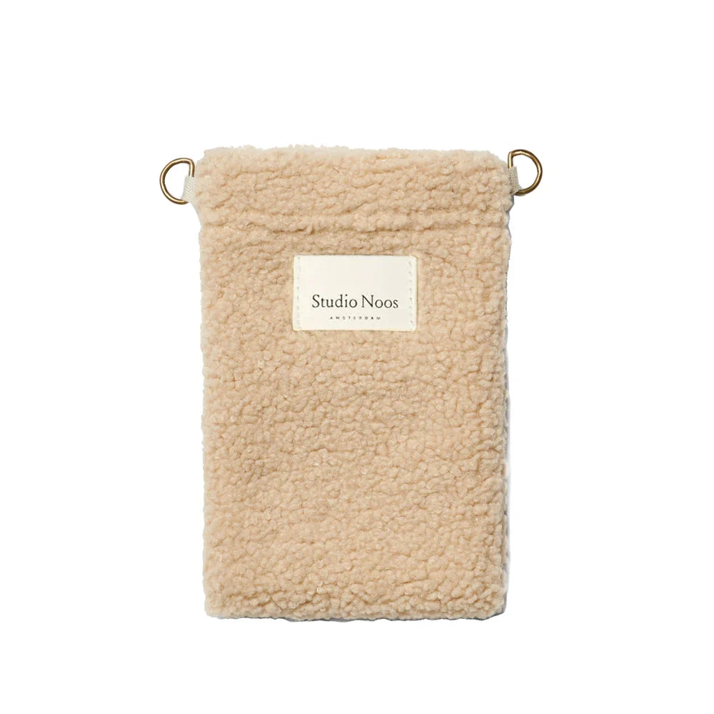 Pink Teddy Phone Bag