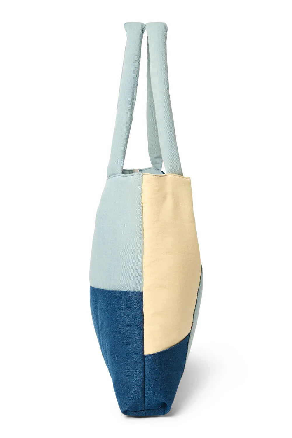 Denim-Patchwork-Muttertasche