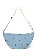 Blue Hearts Denim Bauchtasche für Erwachsene