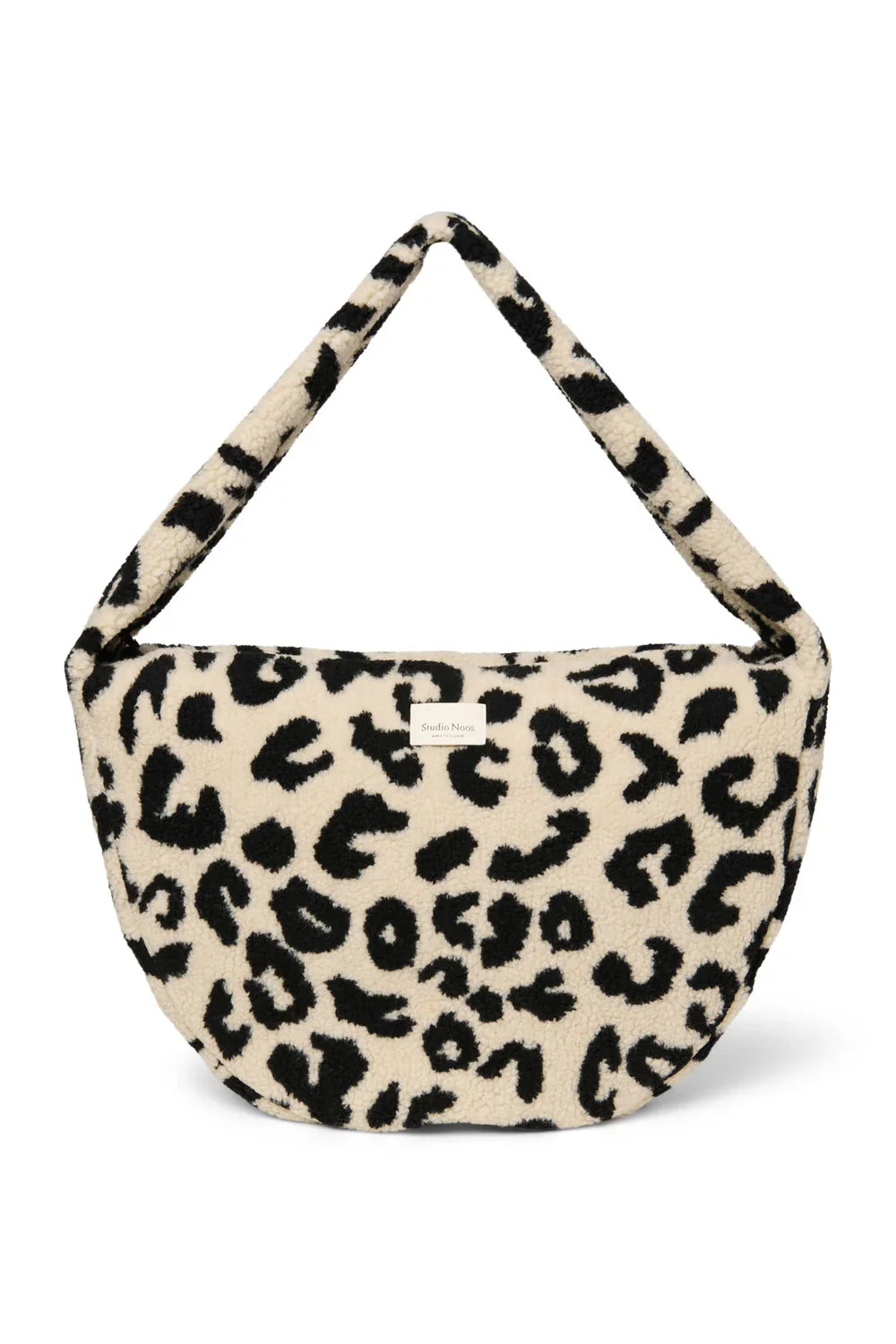 Leopard Teddy Cross Body Bag