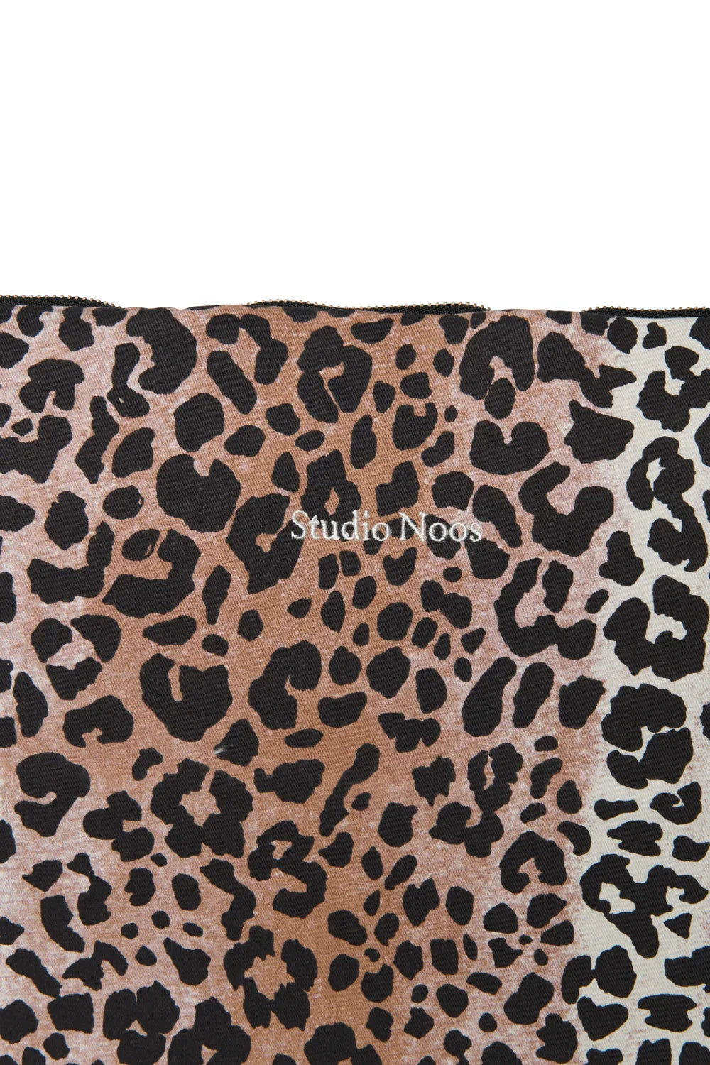 Hazel Leopard Wickeltasche aus weicher Baumwolle