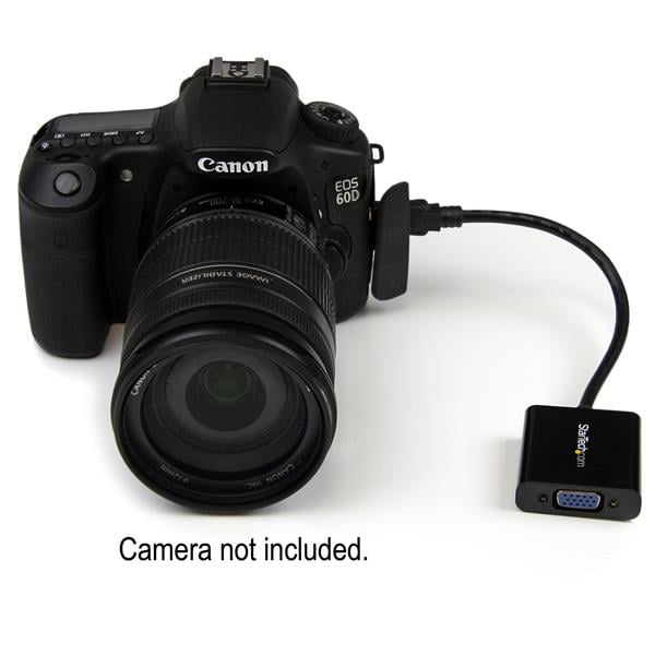 StarTech Mini HDMI To VGA Adapter Converter For Digital Still Camera - MNHD2VGAE2 - image 4