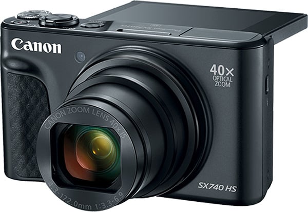 Canon PowerShot SX740 HS Black 20.3 Megapixel Digital Camera - 2955C001 - image 5