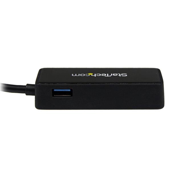StarTech Black USB 3.0 To Gigabit Ethernet Adapter  - USB31000SPTB - image 4