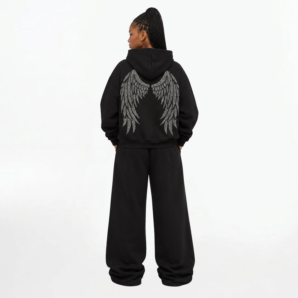 VYBES Celestial Wings Hoodie