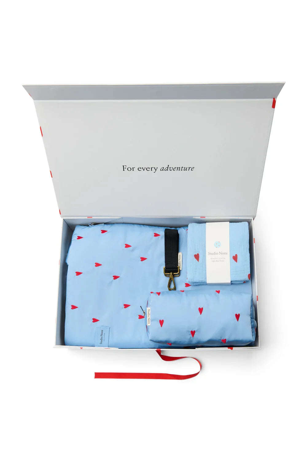 New Parents Gift Set - Purple Hearts
