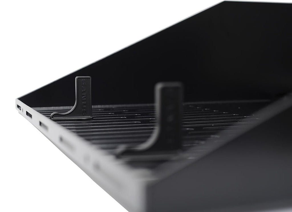 Sanus 3U Black Vented AV Shelf - CASH23-B1 - image 5