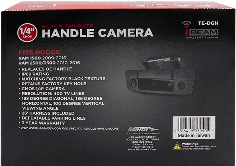 Metra Dodge Ram Factory Replacement Tailgate Handle Camera - TE-DGH - image 6