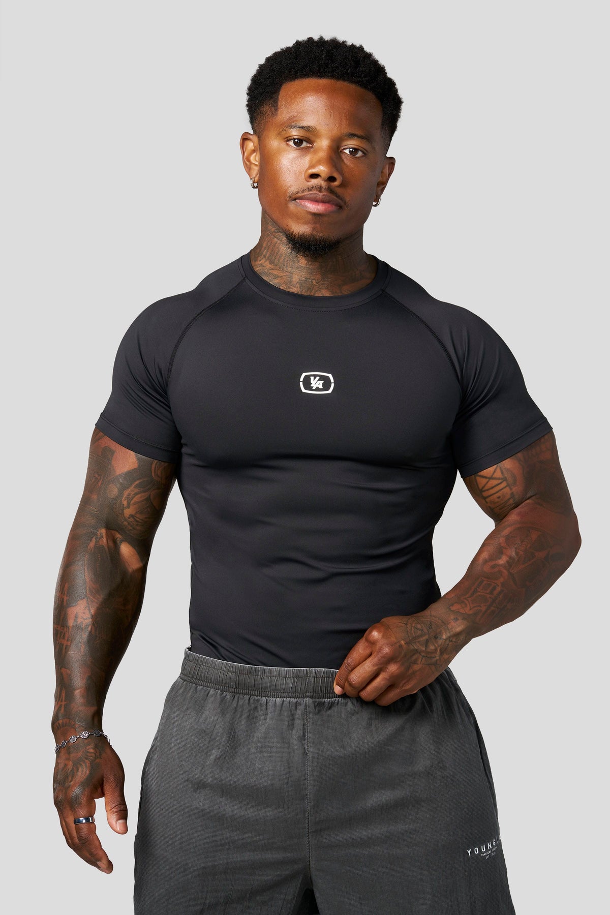 4046 - T-shirts de compression de forme