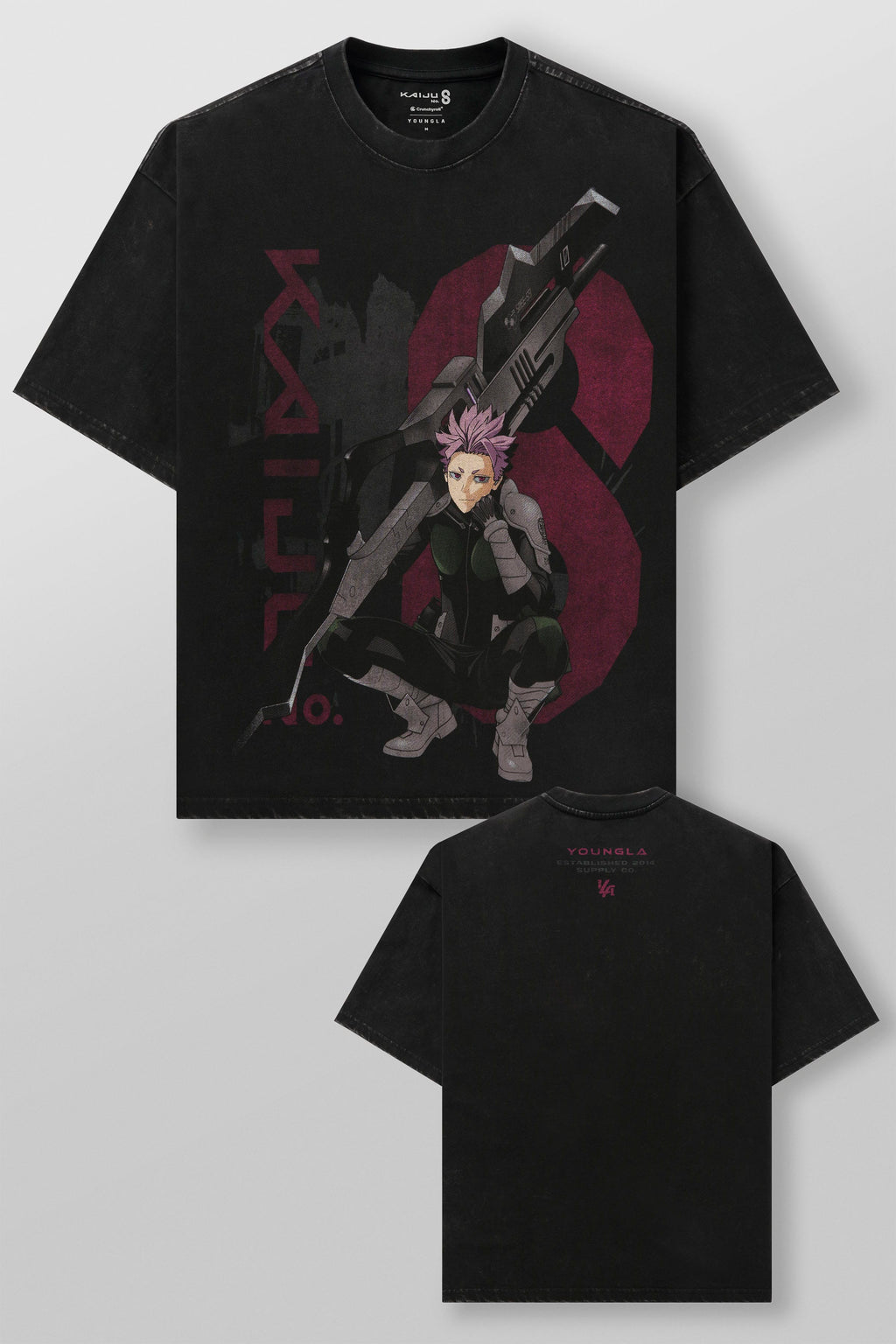 4177 - T-shirts graphiques Kaiju No. 8