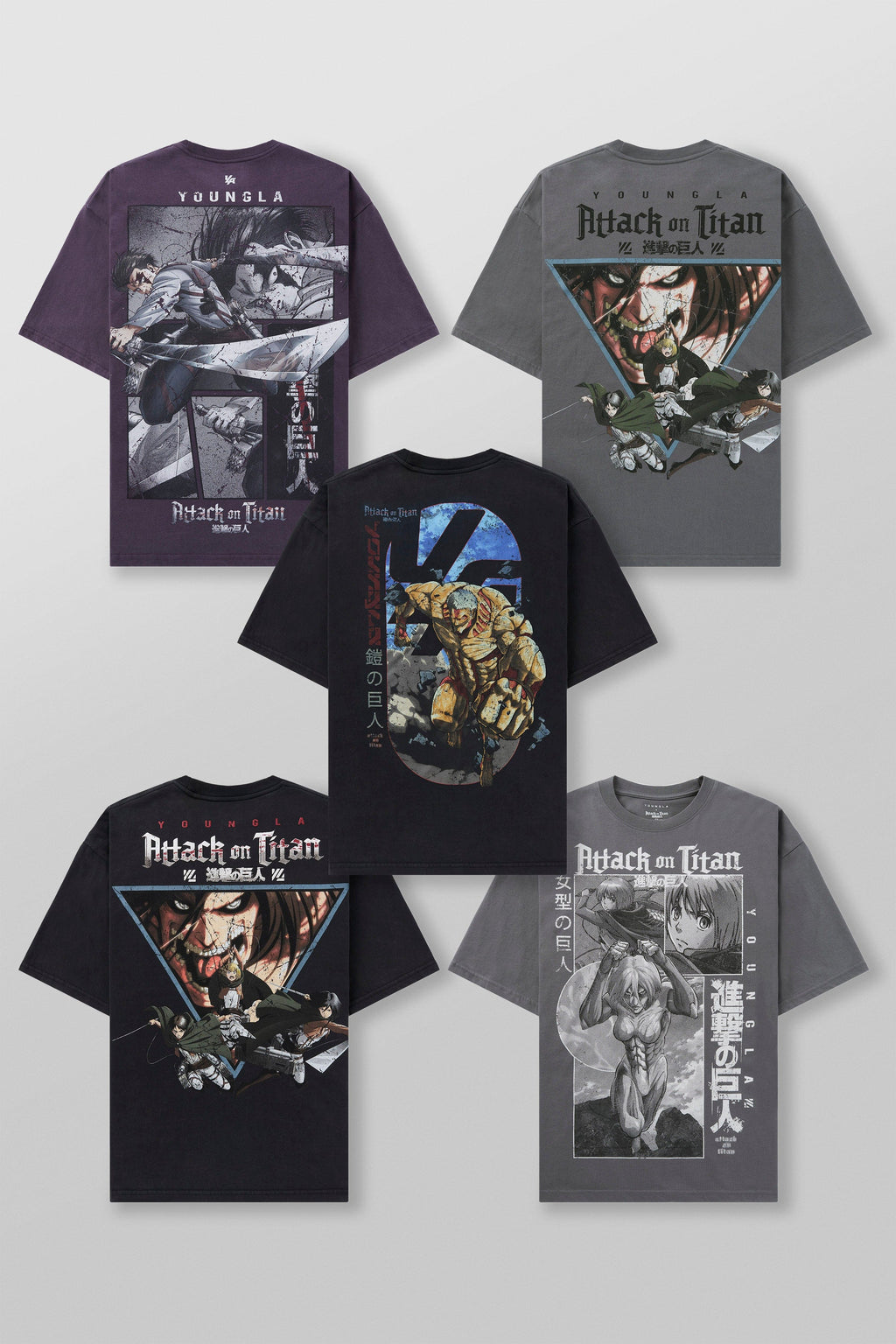 4191 - AOT© x YLA T-shirts classiques