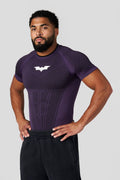 4259 - T-shirts de compression Batman - Édition limitée violette - UNIQUEMENT SUR L'APPLICATION