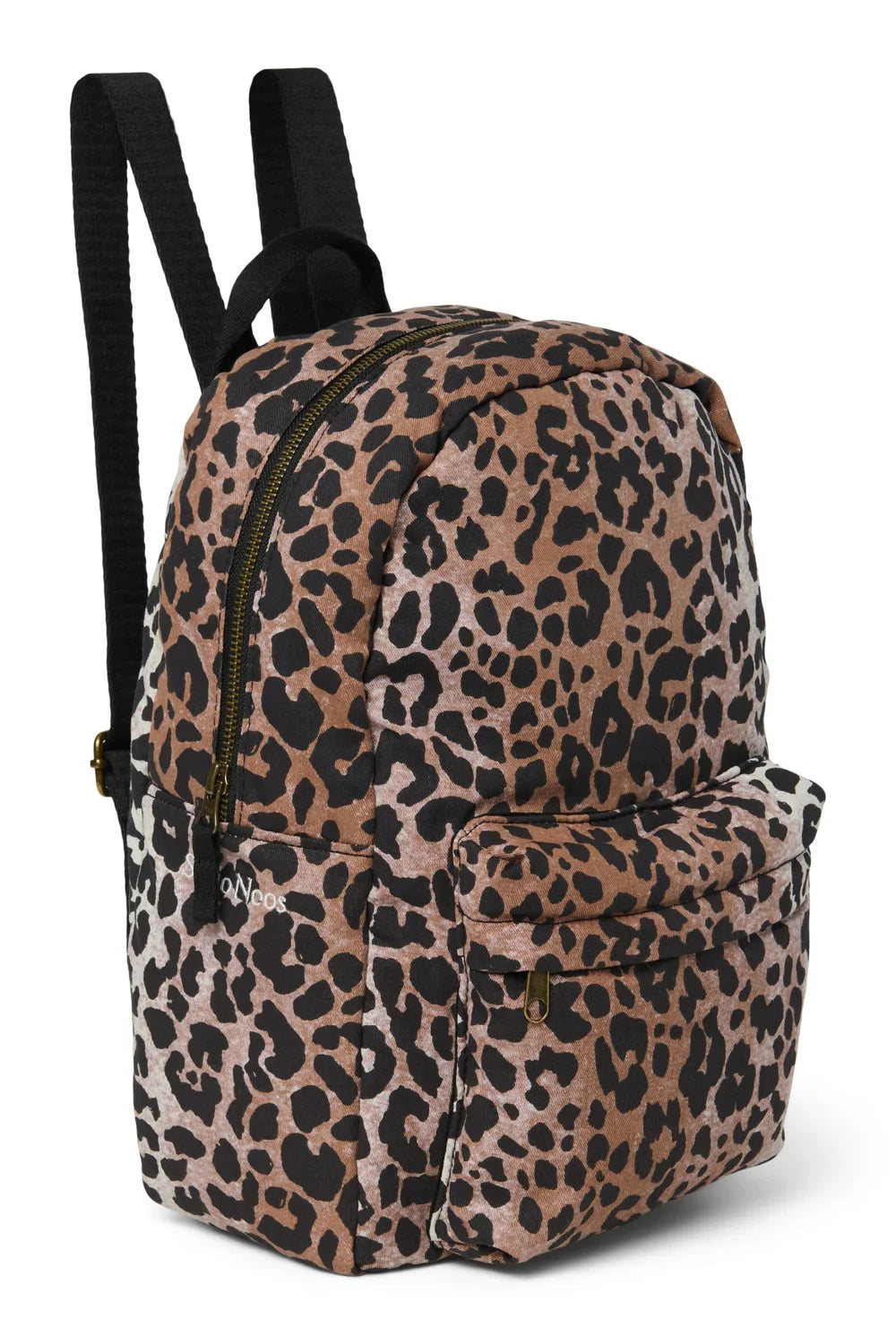 Hazel Leopard Midi-Rucksack aus weicher Baumwolle
