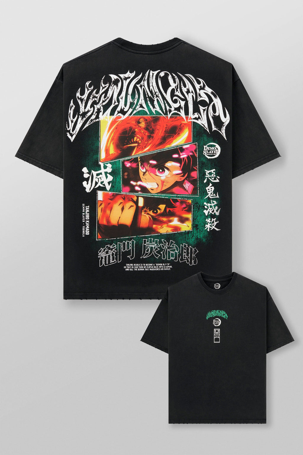 4297 - Demon Slayer: Kimetsu no Yaiba - T-shirts Animés
