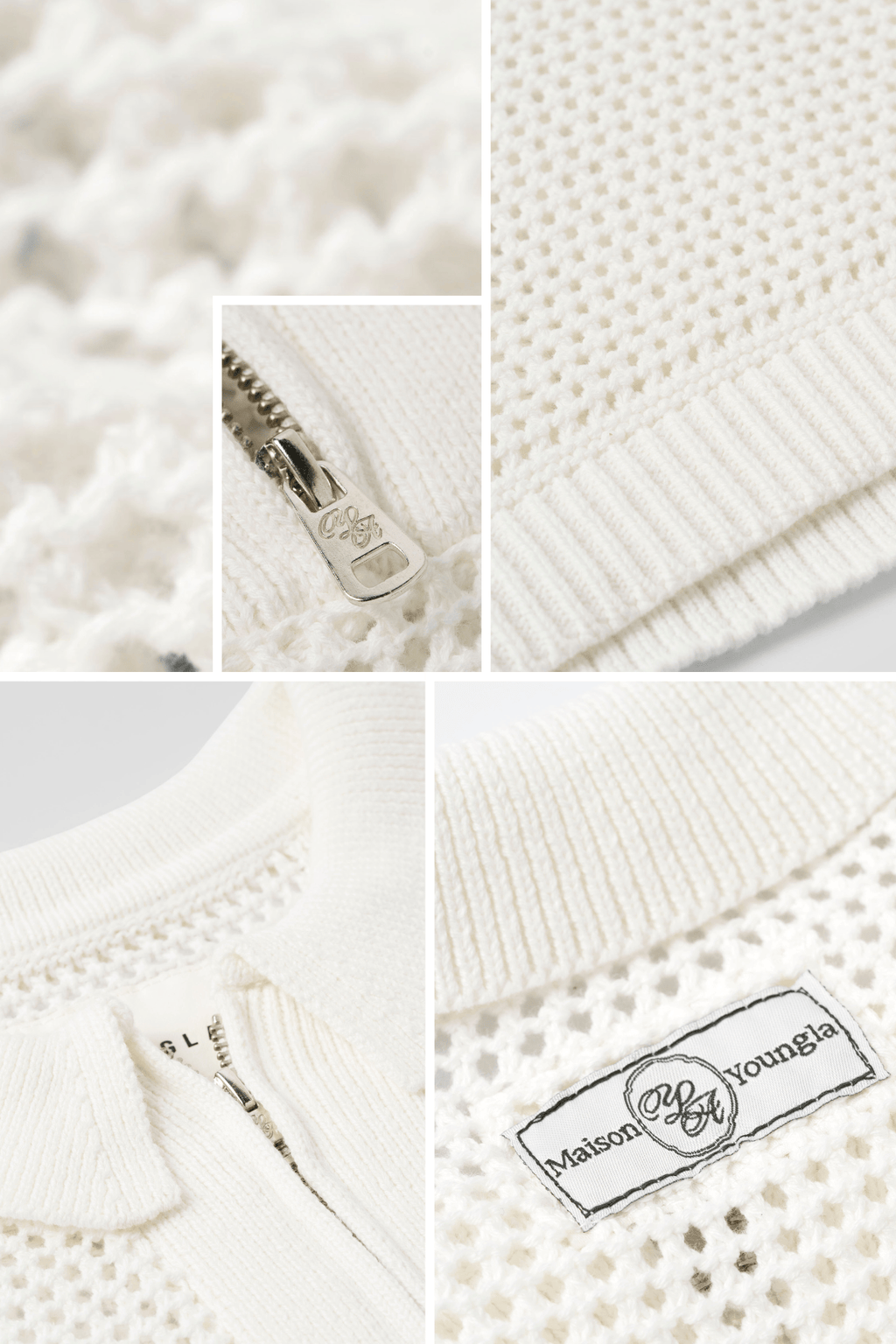 4308 - Polos au crochet haut de gamme