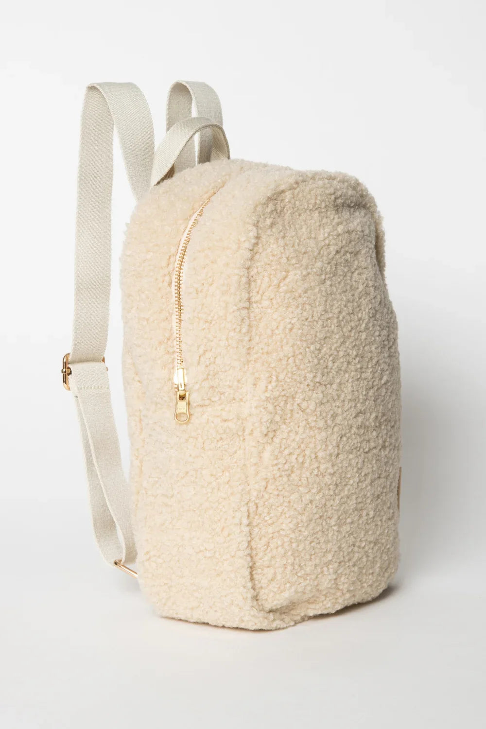 Brauner Teddy-Mini-Rucksack