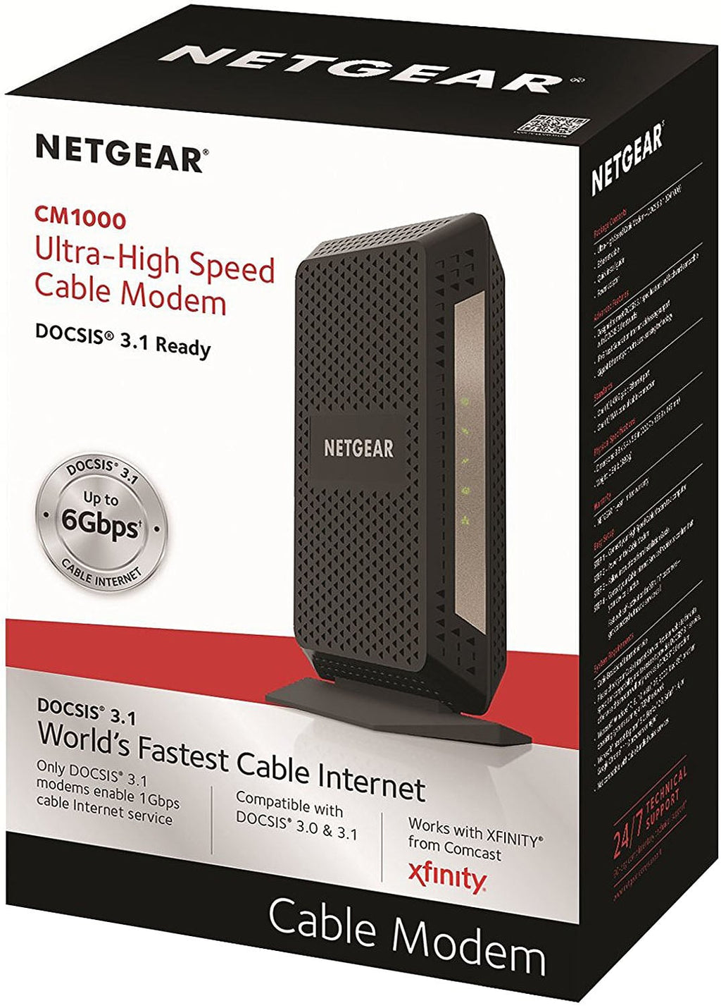 Netgear DOCSIS 3.1 Cable Modem - CM1000-100NAS - image 5
