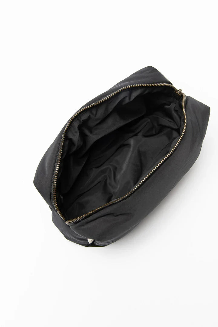 Brown Puffy Pouch