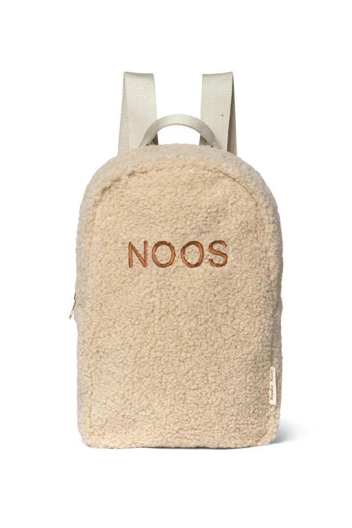 Ecru Mini-Rucksack "Teddy"