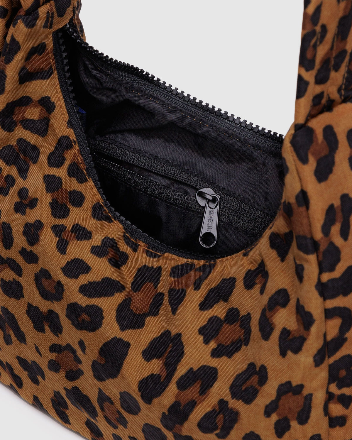 Mini Nylon Shoulder Bag - Leopard - image 4