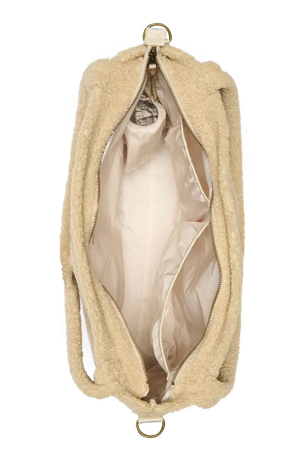 Wickeltasche mit Teddybären und braunen Herzen